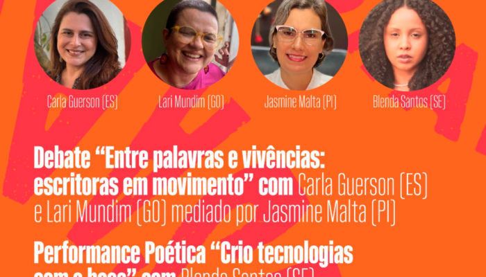 Arte da Palavra reúne escritoras em Teresina nesta sexta e sábado