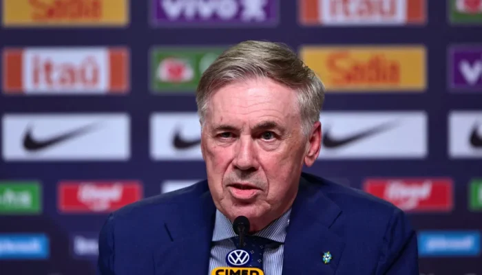 Ancelotti finaliza lista com 55 jogadores para a Copa do Mundo de 2026