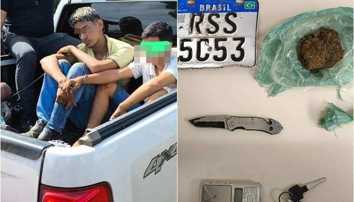 Homem e adolescente são detidos após roubo e desmanche de moto no Piauí