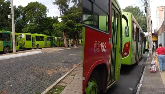 Greve de motoristas e cobradores paralisam transporte em Teresina