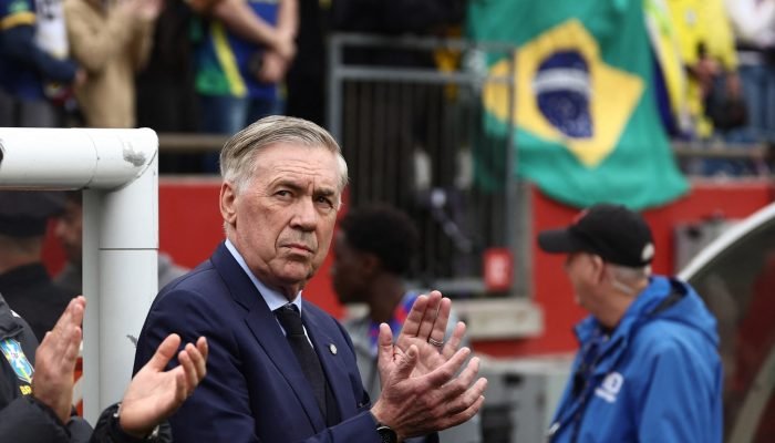 Ancelotti se emociona ao anunciar convocação da seleção brasileira para a Copa do Mundo