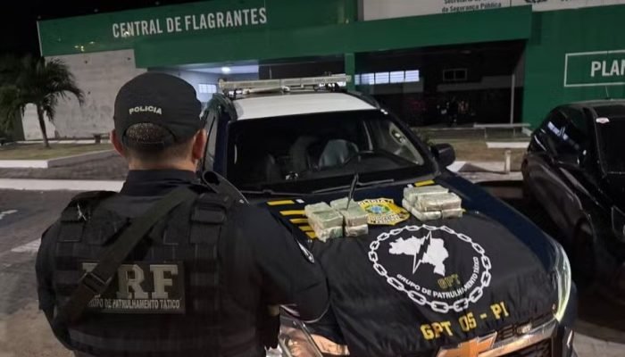 Polícia Rodoviária Federal apreende 10kg de crack na Br-343 em Parnaíba
