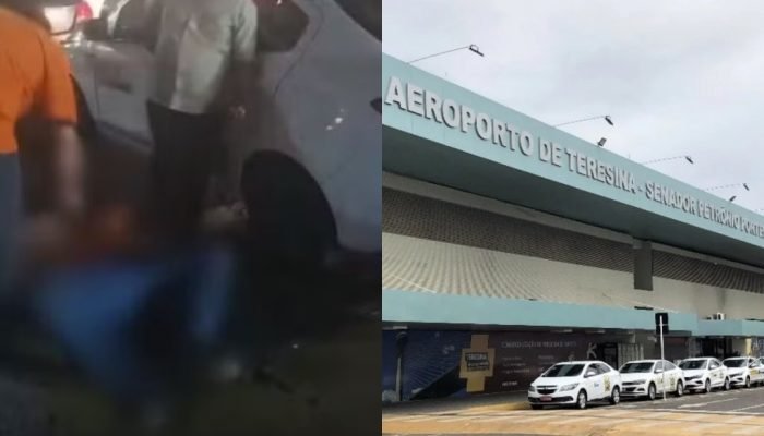 Motorista de aplicativo é esfaqueado por taxista no Aeroporto de Teresina