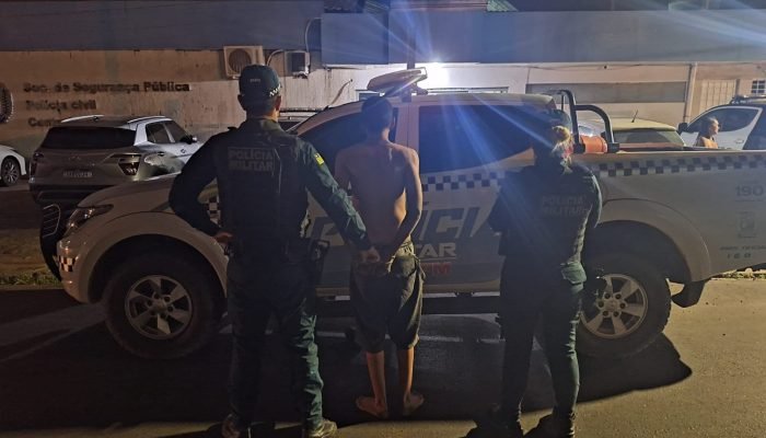 Homem é preso após ameaçar mãe e causar danos em Jaicós, Piauí