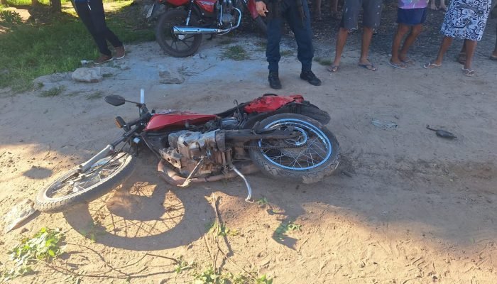 Caminhão desgovernado atropela motociclista em Luís Correia
