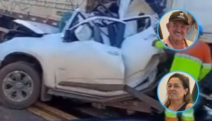 Motorista de carreta é preso após acidente que vitimou casal de empresários do Piauí