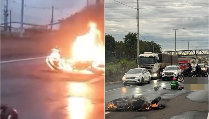 Acidente na Br-316 em Teresina deixa um morto e uma mulher ferida