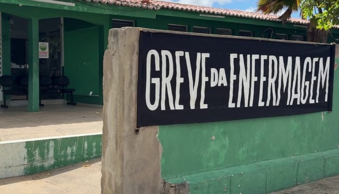 Greve dos profissionais de enfermagem em Parnaíba pede reajuste e plano de carreira