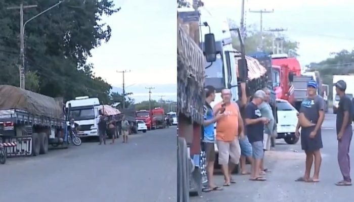 Caminhoneiros começam a deixar Teresina após 20 dias de espera por liberação de cargas