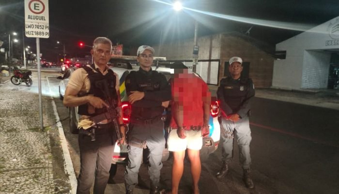 Homem condenado por roubo no Maranhão é preso em Teresina usando nome falso