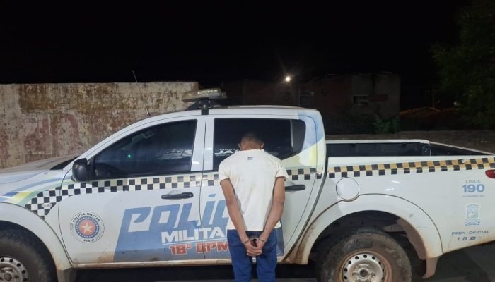 Homem é preso por agredir mãe e irmãos em São Pedro do Piauí
