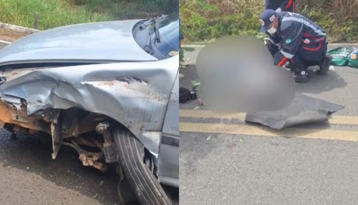 Motociclista morre após acidente na Pi-236; pé foi esmagado