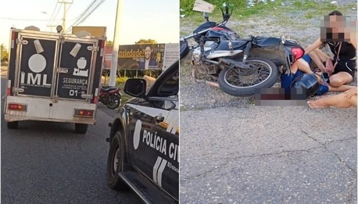Motociclista morre após acidente com poste em Parnaíba, Piauí