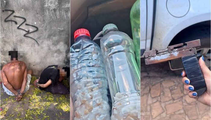 Homem é preso e adolescente apreendido por tráfico de drogas em Altos