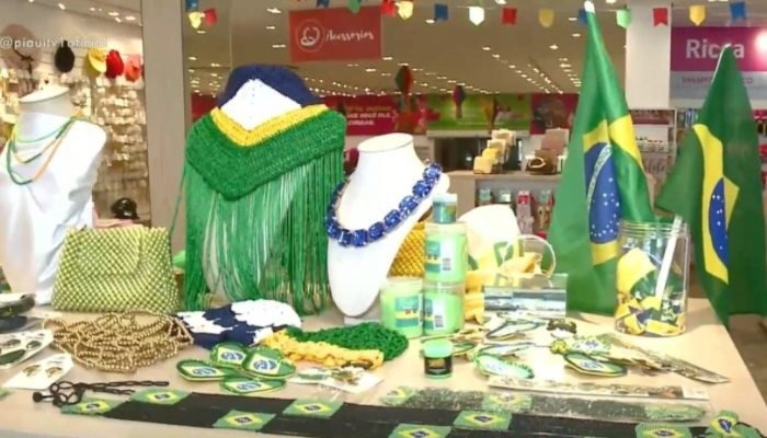 Moda da Copa do Mundo se destaca no comércio de Teresina