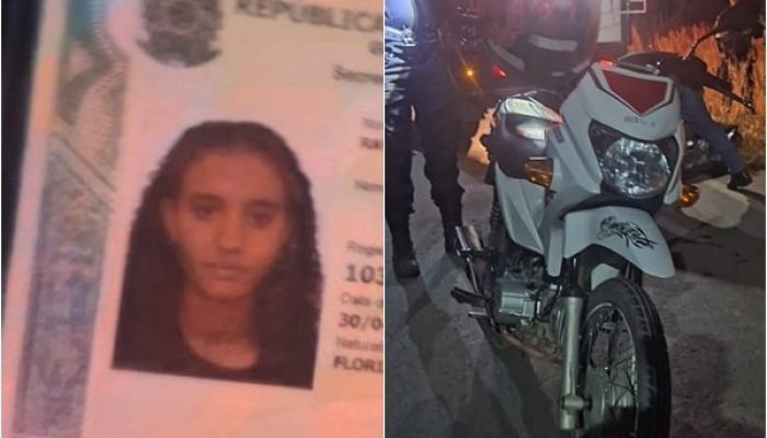 Jovem é morta a tiros em Floriano e corpo é encontrado ao lado de motocicleta