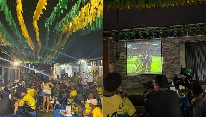 Teresina se une em decoração de ruas para apoiar o hexacampeonato do Brasil