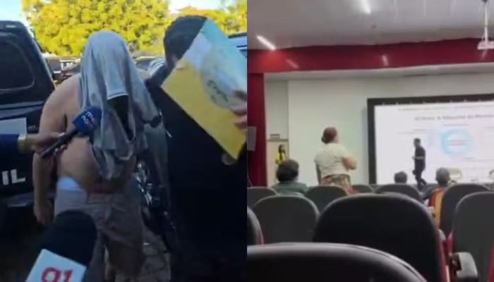 Palestrante preso por dívida de pensão alimentícia após incidente no Salipi