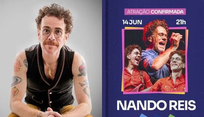 Nando Reis se apresenta gratuitamente no encerramento do Salipi em Teresina