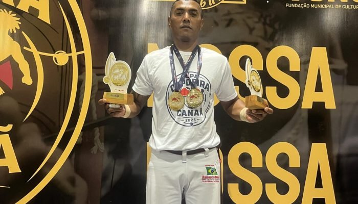 Capoeirista piauiense brilha em competição nacional e conquista dois títulos no Pará