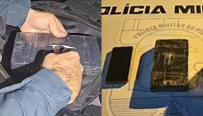 Homem é detido em ônibus com cocaína em Elesbão Veloso