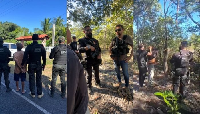 Polícia prende foragidos por homicídio e estupro no Centro-norte do Piauí