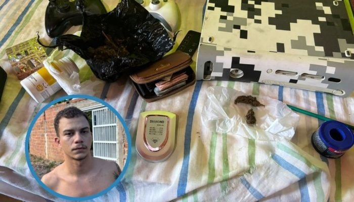 Foragido por roubo a caixa eletrônico é preso com drogas e dinheiro em Teresina