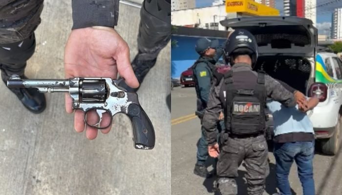Adolescente é apreendido com revólver após perseguição na zona Leste de Teresina