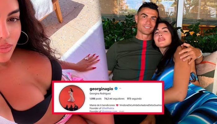 Georgina Rodríguez, noiva de Cristiano Ronaldo, ganha 2 milhões de seguidores na Copa