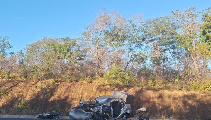Colisão fatal entre carro e caminhão na Br-343 em Amarante