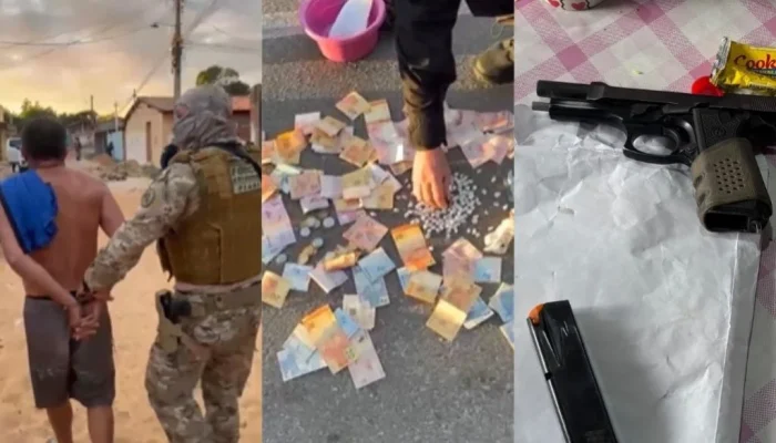 Operação no litoral do Piauí resulta em nove prisões e apreensões de armas e drogas