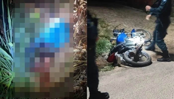Homem é encontrado morto em Floriano próximo a motocicleta furtada