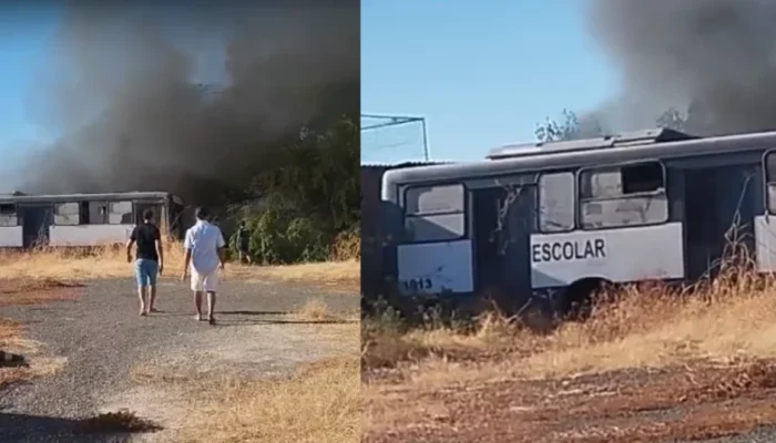 Incêndio atinge garagem com ônibus desativados em Picos e é controlado