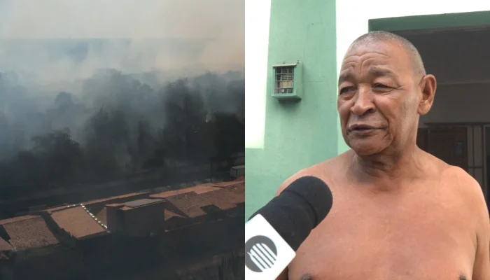 Incêndio de grandes proporções assusta moradores em Teresina