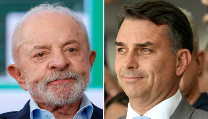 Lula e Flávio Bolsonaro empatam tecnicamente em pesquisa para o 2º turno