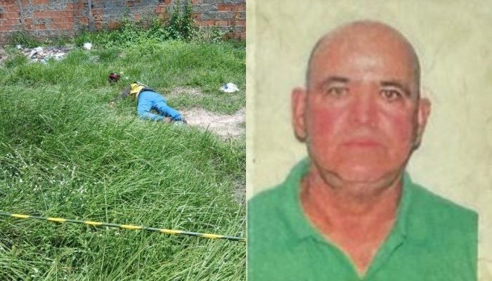 O mototaxista Manoel Araújo da Silva foi morto a facadas (Foto: PM-PI)