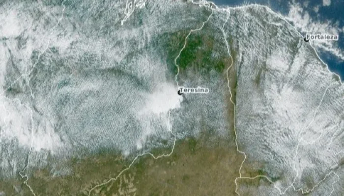 Nebulosidade aumenta em Teresina com previsão de chuvas isoladas