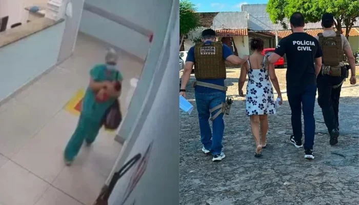 Técnica de enfermagem é liberada após tentativa de sequestro de recém-nascida em Teresina